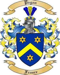 Pagan family crest